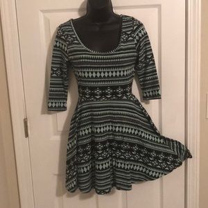 Tribal pattern dress